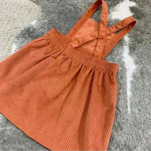 Embroidered Flower Jumper Dress - Picture 5 of 11